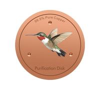 Bird Bath Cleaning Disc, 10 cm Diameter with Three-Point Support - Bird Bath Cleaning Plate for the Patio, for Outdoor, Garden, Backyard, Pond, Deck, Patio, Park and Fountain