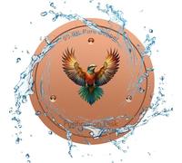 Bird Bath Cleaning Disc | 10 cm Diameter with Three-Point Support - Water Cleaning Discs for Bird Bath | For Women Mothers Gardeners Nature Lovers Garden Backyard Outdoor Patio