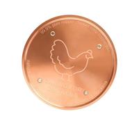 Bird Bath Cleaning Disc - Pure Copper Plate for Bird Bath Cleaning, 4 Inch Water Purifier Disc, Copper Cleaning Disc | For Outdoors, Garden, Patio, Lawn,