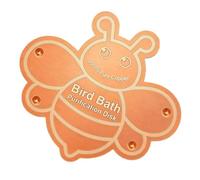 Bird Bath Copper Disk Copper All-Season Safe Animal Shaped