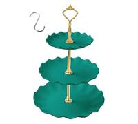 Bird Bath Feeder, Pet Feeding Tray, Parrots Water Tray, Lightweight Portable Design, 3-Layer Combo, 9.45x9.45x13.78 In For Parrots Budgies Sparrows, Backyard Wildlife