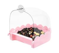 Bird Bath For Cage - Transparent Bird Bathtub, Durablee Pet Cage Bathing Box | Easy Clean Bath For Mannikin, Lovebird, Finch, And Parakeet, Birds Cages Accessory For Grooming And Daily Cleaning