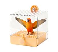 Bird Bath - Parrot Bath | Multifunctional Hanging Bird Food and Shower Bowl, Food Feeder Bowl for Small and Medium Birds, Lovebirds, Finches, Parakeets,