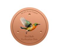 Bird Bath Purification Disk Natural 3-Point Support Cleaner