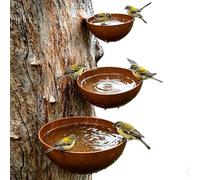 Bird Bath Weather-Resistant Bee Watering Station Cup 3 Pieces