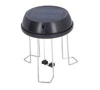 Bird Bath Wiggler, Solar Powered Water Agitator with Bracket, Super Quiet, Creates Dynamic Ripples for Garden Pond Decoration, Solar Panel 5V 0.5W for Bird Baths, Scenic
