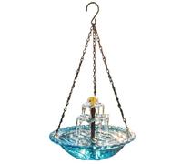 Bird Bath with Solar Fountain - Water Point for Hummingbirds Garden, Decorative Bath for Birds | for Terrace Balcony Courtyard Garden Parking Place School Animal Lovers Birdwatchers