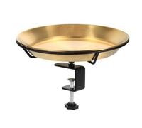 Bird Baths for Outdoors Deck Mounted Decorative Feeder