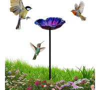 Bird Baths Reflective Petals Design Bee Water Bowl