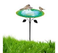 Bird Bathtub & Drinker | Outdoor Metal Fountain,Large Capacity Parrot Feeding Tray, Multifunctional Pet Accessories in
