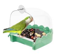 Bird Bathtub for Cage Multifunction Clear Bathtub Cleaning Pet Supplies