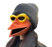 Bird Beak Face Cover | Handmade Headgear with Sunglasses | Dress-up Face Cover Party Decorations | for Festival Carnival Masquerade Events Holiday Photoshoots Theater Stage Men Women