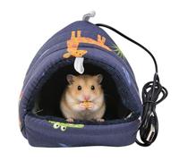 Bird Bed Electric Cage - Fabric Heated Soft Bed, Warm Parakeet Sleeping Nest, Cosy Habitat Accessories, Comfortable Cage Hiding Place as a Resting Place | Indoor Pet Cage for Playing F