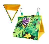 Bird Bed for Cage, Hanging Nest House, Parrot Sleeping Tent, Warm Plush Shelter for Conure Lovebirds, Shotes, Cockatiel Macaw Finches, Soft Cosy Housing Retirement for Folk Accessories