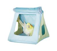 Bird Bed for Cage | Salakeet Bed Cockatiel Hat Bird Kage Hammock - With A Hanging Design That Is Easy Four Seasons Parrot House Accessories for Home, Pet Room, Bedroom, Cafe