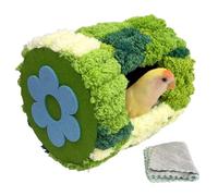 Bird Bed for Cage, Warm Plush Breeding House, Winter Parakeet Bed, Sleeping, , Hamster, Squirrel, Macaw, Cockatiel, Hummingbird, Conure