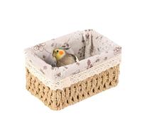 Bird Bed Hammock,Small Animals House Bird Bed - Small Animal Bed House Bird Cage Accessories for Parrot Budgie Parakeet Cockatiel Hamster