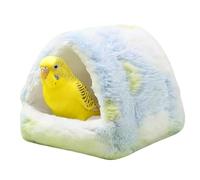 Bird Bed Plush, Winter Thermal Snuggle, Comfortable Conure Nest with Soft Lining, Parrot Resting Spot, Warm Home Accessory for Details, Hummingbird Parakeet Cockatiel Canary Caique Daily Use