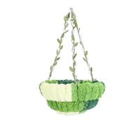 Bird Bed, Soft and Comfortable Coral Fleece Parrot Hammock Bed, Hanging Bird Nest Bed for Parakeet, Parrot, Cockatiel, Lovebird, Budgie (9.3 in)
