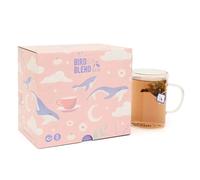 Bird & Blend A Moment of Calm Tea Selection Gift Box | 4 Caffeine Free Relaxing Teas | 60 Plastic Free Biodegradable Tea Bags | Sleep & Relaxation Herbal Tea Gift Set