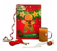 Bird & Blend Tea Advent Calendar Christmas 2025 | 24 Delicious Flavours, 48 Tea Bags | Crafting Pattern Included | Black, Fruit, Herbal, Rooibos, Green, Yerba, Oolong, Pu'erh Teas