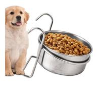 Bird Bowls for Cage,Efficient Birds Food Feeding Cups | Suspending Stainless Steel Sturdy Spill Proof Water Bowl for Cockatiel Indoor Conure Lovebird Drinking Parakeet Feeding