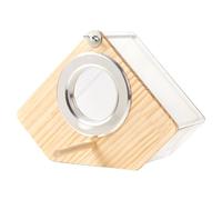 Bird Box - PET & Wood, 8.07x3.94x6.22in Nesting House Transparent Observation Window Ventilated Design | Metal Entrance & Airflow Holes Bird Watching Habitat