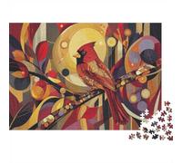 Bird Branch Circle 1000pcs Mini Puzzle For Adults Challenging