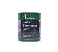 BIRD Brand Black Bitumen Paint - 1 Litre, 5016679843683
