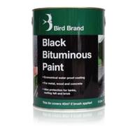 Bird Brand Black Bitumen Paint - 2.5 Litre