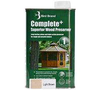 Bird Brand Complete+ Superior Wood Preserver Light Brown - 2.5 Litre