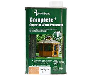 Bird Brand Complete+ Superior Wood Preserver Mahogany Tan - 5 Litre