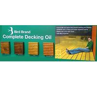 Bird Brand Dark Brown Slip Resistant Uv Protected Complete Decking Oil - 2.5 litres