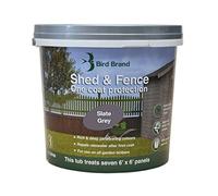 Bird Brand - Outdoor Projects Shed & Fence - Slate Grey