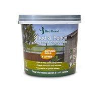 Bird Brand Shed & Fence One Coat Protection - 5 Litre - Autumn Gold Colour