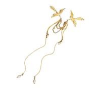 Bird Brooch Pin Tassels Clothing Jewelry Trendy Women Accessories Party Celebration Pin Suitable For Everyday Wear Chinese Brooch