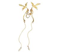 Bird Brooch Pin Tassels Clothing Jewelry Trendy Women Accessories Party Celebration Pin Suitable For Everyday Wear ElegantBrooch