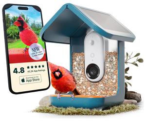Bird Buddy Smart Bird Feeder Pro - Blue