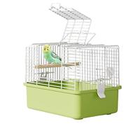 Bird Builder With A Roof - Cage Gage Toys Nymphesittiche | Bird Cage Builder Canaries | Lightweight Travel Voles For Transportation, Outdoor Use | Easily And Ensures Safety
