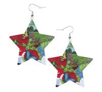 bird Butterfly Flower Women's Fashion Earrings, Celestial Dangle Earrings, Star Shape Jewelry for a Versatile