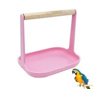Bird Cage Accessories, Bird Table Table | Stable Training Pole with Non Slip Base - Safe Stand Bird Toys for Photography Research