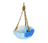 Bird Cage Accessories, Safe, 17x17x10cm, Warm Birds Bed, Plush Hanging Bird Bed, Bright Color Toys, For Small Birds, Parrot, Lovebirds