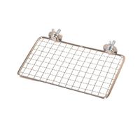 Bird Cage Accessories Stainless Steel Parrots Perch Platform Stand Shelf for Small to Large Resting Jumping Stand Perch Platform