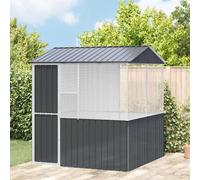 Bird Cage Anthracite 215 X 209 X 230 Cm Galvanised Steel