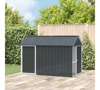 Bird Cage Anthracite 215x112x141 cm Galvanised Steel for Outdoor Use, Spacious