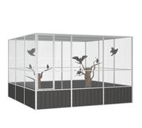 Bird Cage Anthracite 302.5x324.5x211.5 cm Galvanised Steel