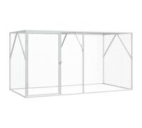 vidaXL Bird Cage Anthracite 208 x 102 x 108 cm Galvanised Steel