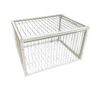 Bird Cage Automatic Pigeon Collection for Parrots Cardinals Other Birds 1 Way Entrance 40x30x26 cm