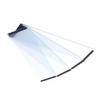 Bird Cage Baffle - 4 Pieces Bird Feeders Squirrel Baffles | Splash Guard Bird Cage Food Catcher Birdcage Cover | Clear Parakeet Cage Accessories Squirrel Baffle for Parrot Parakeet Macaw Cages