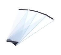 Bird Cage Baffle - Parrot Bird Cage | 4 Pieces Splash Guard Bird Cage Food Catcher Cover | Clear Parakeet Cage Accessories Squirrel Baffle for Parrot Parakeet Macaw Cages Pvc